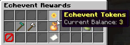 Echevent Tokens example