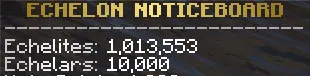 Overview of EchelonMC currencies