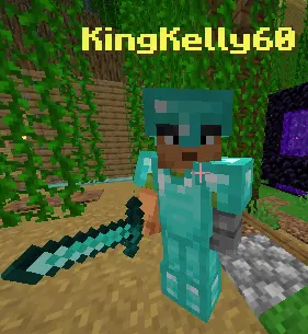Placed custom player NPC with equipment